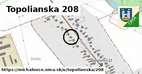 Topolianska 208, Michalovce