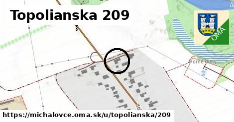 Topolianska 209, Michalovce