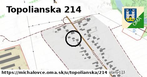 Topolianska 214, Michalovce