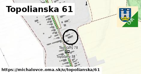 Topolianska 61, Michalovce