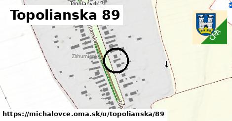 Topolianska 89, Michalovce