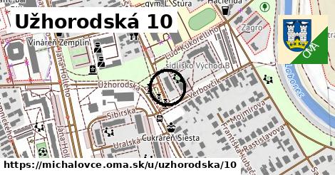 Užhorodská 10, Michalovce