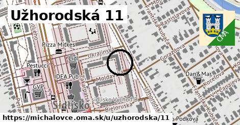 Užhorodská 11, Michalovce