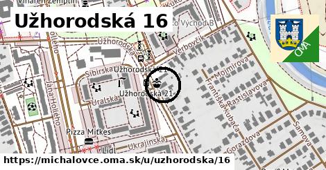 Užhorodská 16, Michalovce