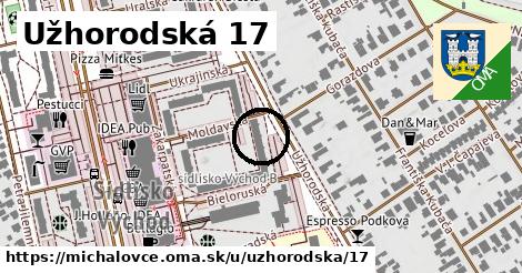 Užhorodská 17, Michalovce