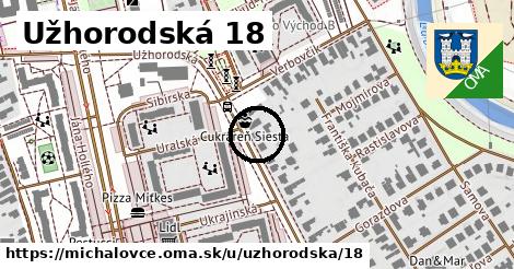 Užhorodská 18, Michalovce