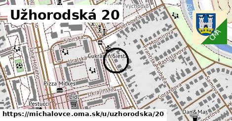 Užhorodská 20, Michalovce