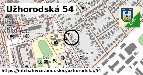 Užhorodská 54, Michalovce