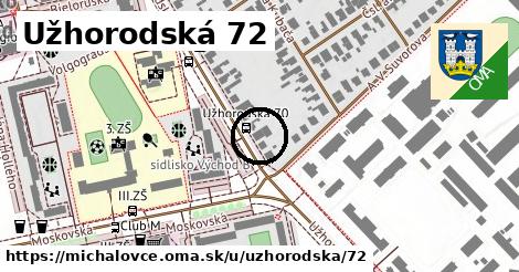 Užhorodská 72, Michalovce