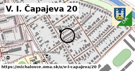 V. I. Čapajeva 20, Michalovce