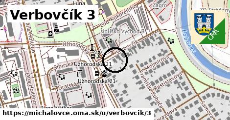 Verbovčík 3, Michalovce