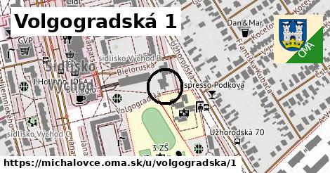 Volgogradská 1, Michalovce
