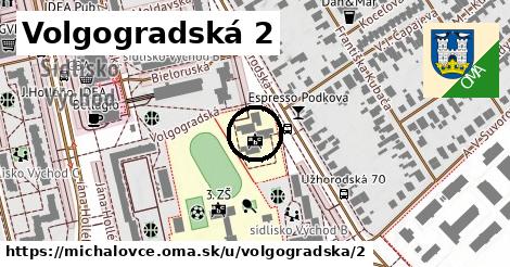 Volgogradská 2, Michalovce