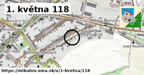 1. května 118, Mikulov