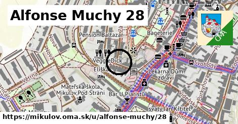 Alfonse Muchy 28, Mikulov