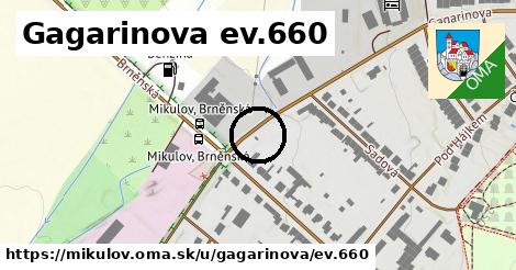Gagarinova ev.660, Mikulov