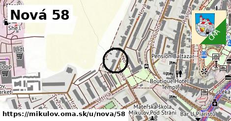 Nová 58, Mikulov