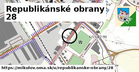 Republikánské obrany 28, Mikulov