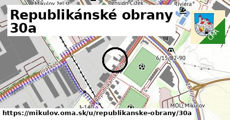 Republikánské obrany 30a, Mikulov