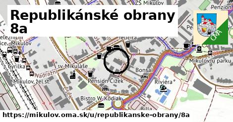 Republikánské obrany 8a, Mikulov