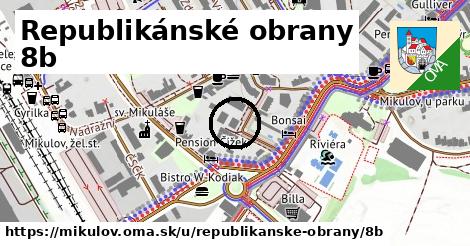 Republikánské obrany 8b, Mikulov