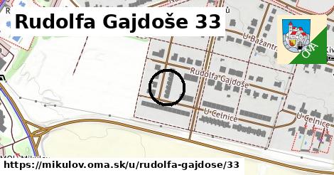Rudolfa Gajdoše 33, Mikulov