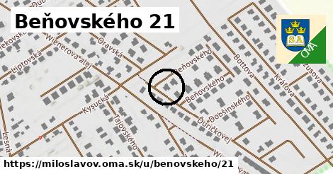 Beňovského 21, Miloslavov