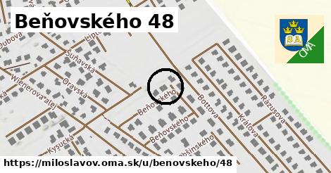 Beňovského 48, Miloslavov