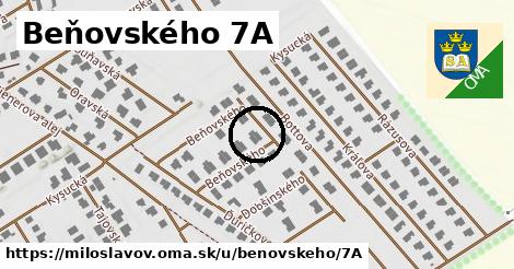 Beňovského 7A, Miloslavov