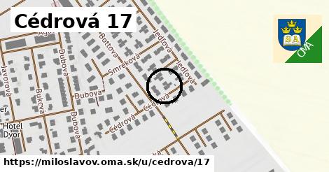 Cédrová 17, Miloslavov