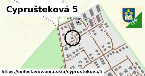 Cyprušteková 5, Miloslavov