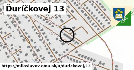 Ďuríčkovej 13, Miloslavov