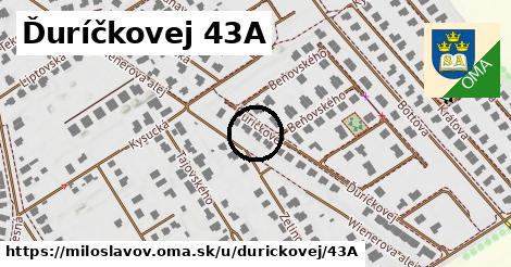 Ďuríčkovej 43A, Miloslavov