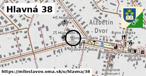 Hlavná 38, Miloslavov