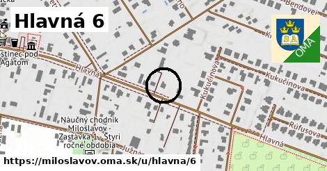 Hlavná 6, Miloslavov