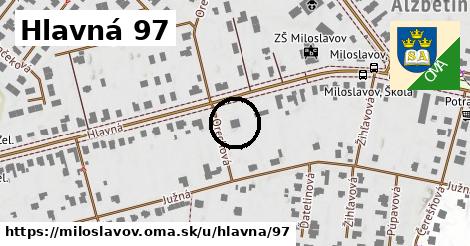 Hlavná 97, Miloslavov