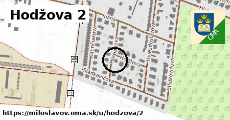 Hodžova 2, Miloslavov