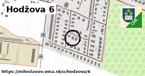 Hodžova 6, Miloslavov