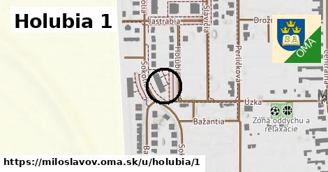 Holubia 1, Miloslavov