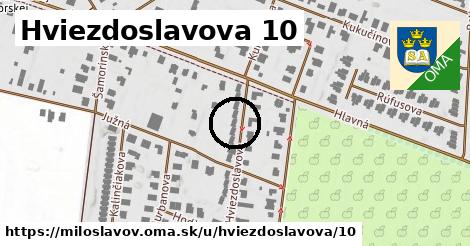 Hviezdoslavova 10, Miloslavov