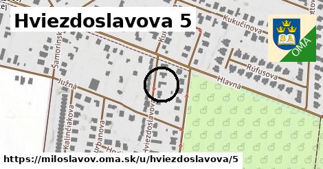 Hviezdoslavova 5, Miloslavov