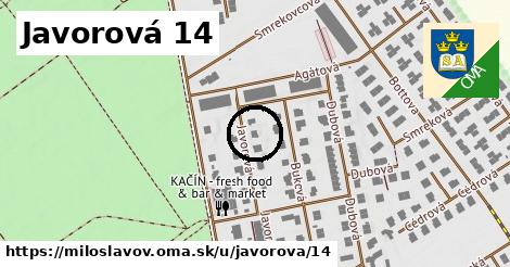 Javorová 14, Miloslavov