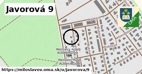 Javorová 9, Miloslavov