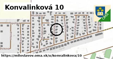 Konvalinková 10, Miloslavov
