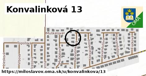 Konvalinková 13, Miloslavov