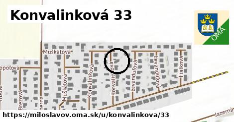 Konvalinková 33, Miloslavov