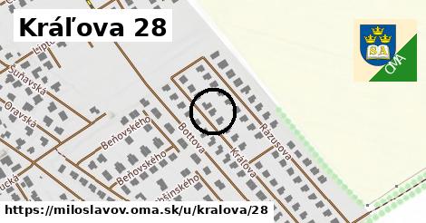 Kráľova 28, Miloslavov