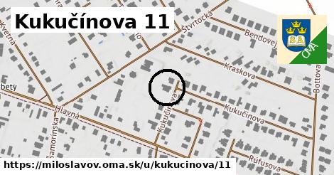 Kukučínova 11, Miloslavov