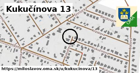 Kukučínova 13, Miloslavov
