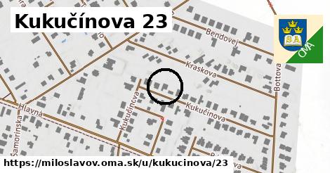 Kukučínova 23, Miloslavov